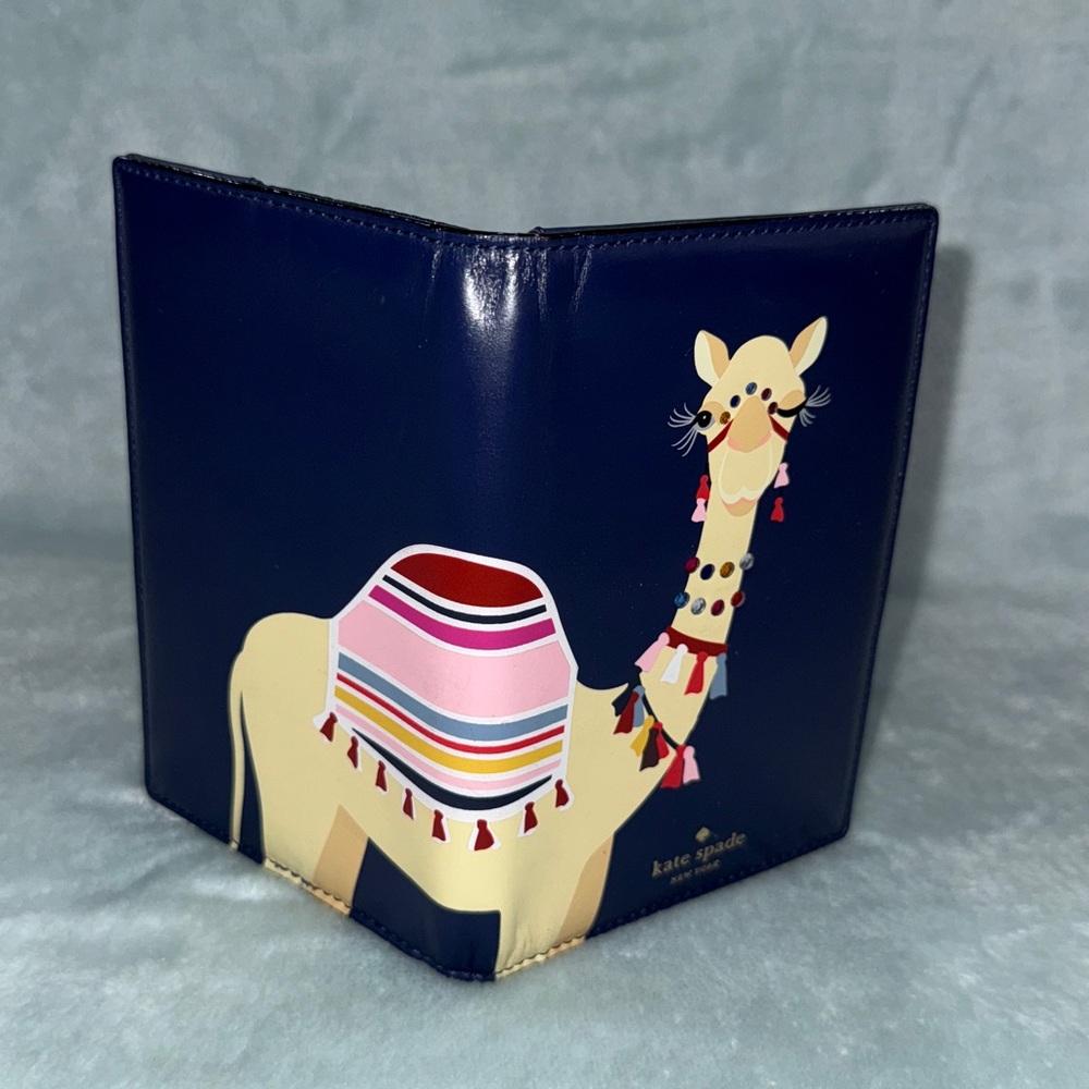 kate spade New York Spice Things Up Camel passport case. - Picture 8 of 13
